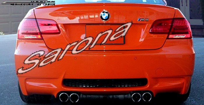 Custom BMW 3 Series  Coupe Rear Bumper (2007 - 2011) - $639.00 (Part #BM-010-RB)